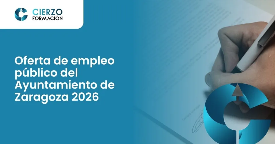 Oferta de empleo público del Ayuntamiento de Zaragoza 2026